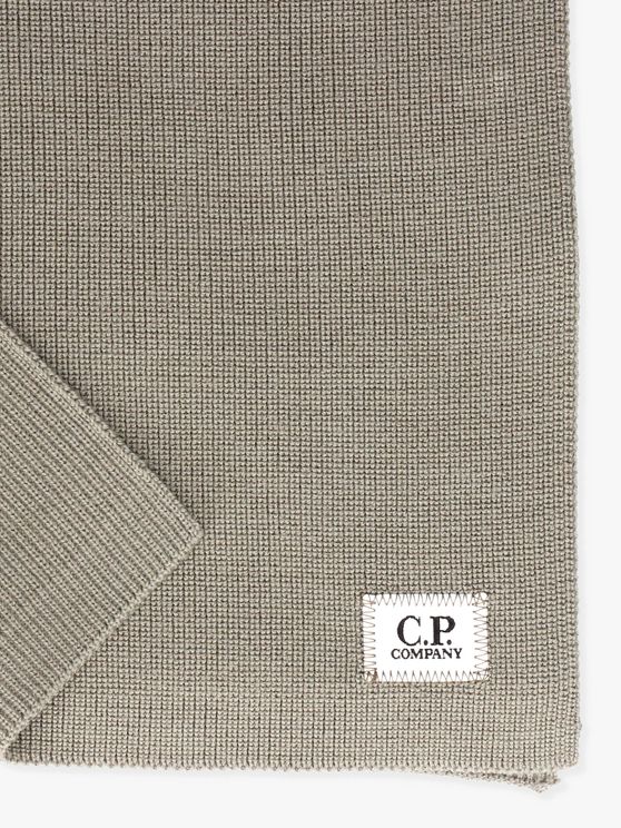 C.P. Company Sjaals Grijs Re-Wool