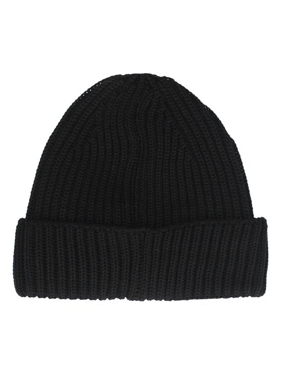 C.P. Company Muts Zwart Wool Beanie