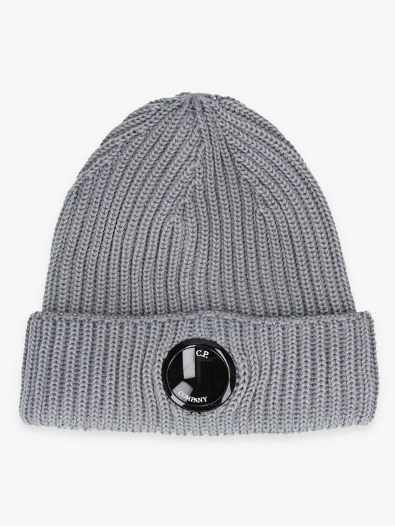 C.P. Company Muts Grijs Wool Beanie