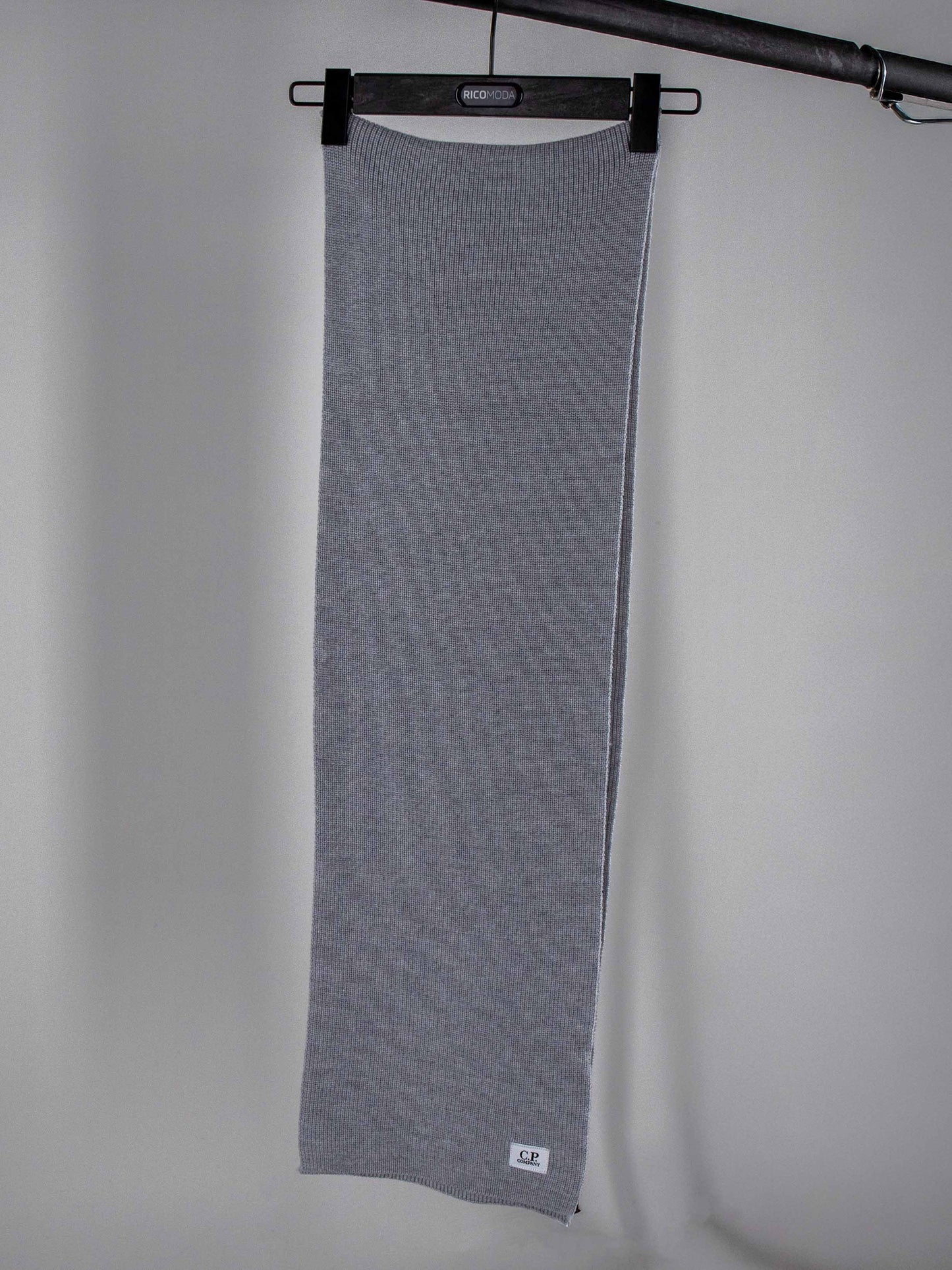 C.P. Company Sjaal Grijs Extrafine Merino Wool