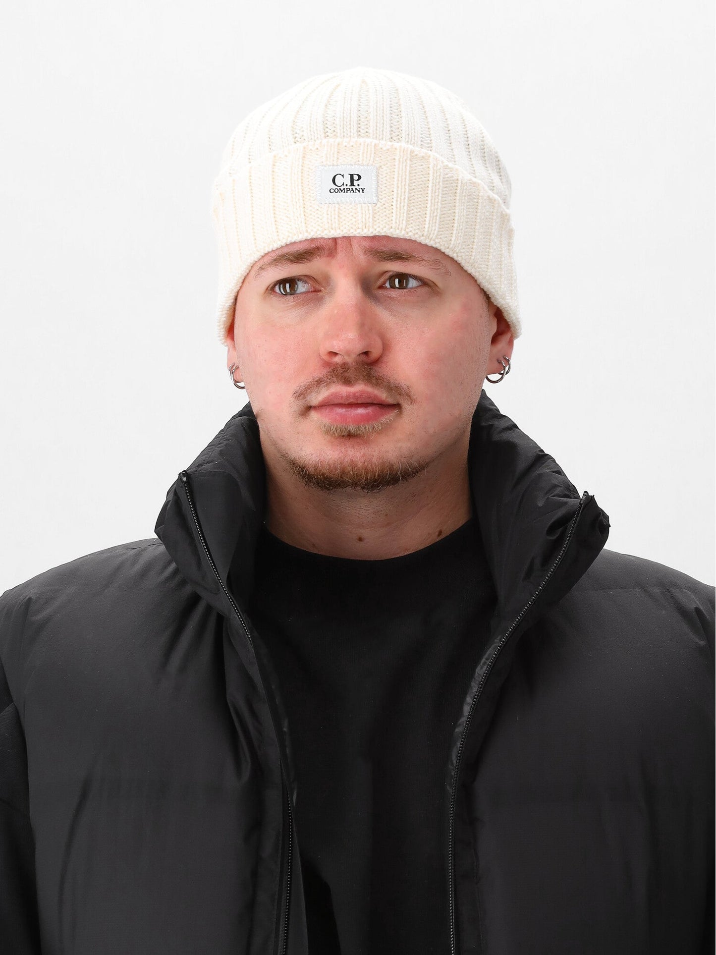 C.P. Company Muts Beige Label Logo