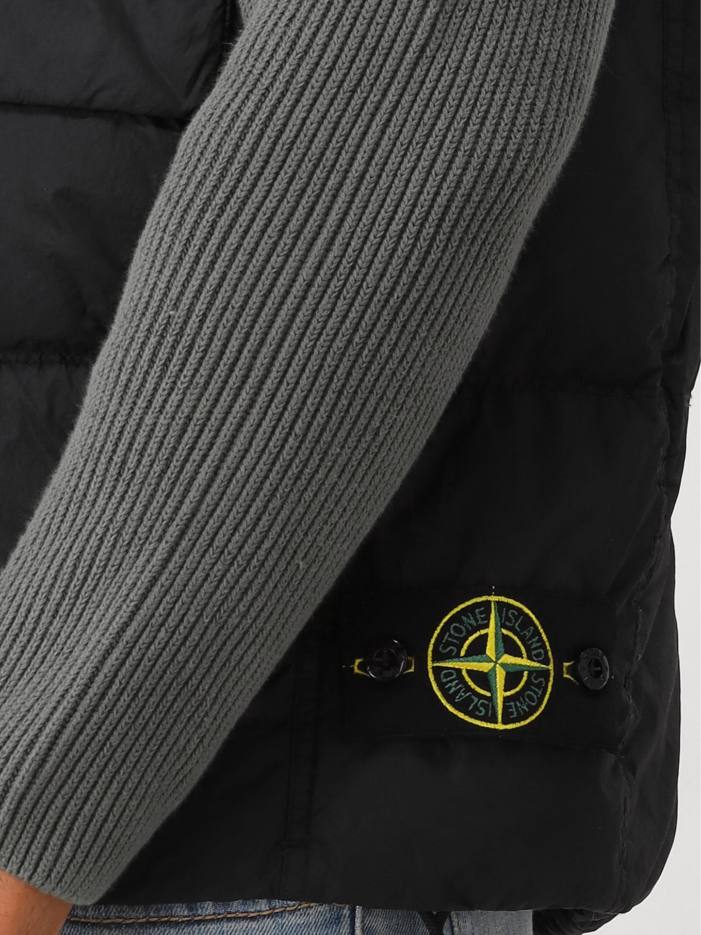 Stone Island Bodywarmer Zwart