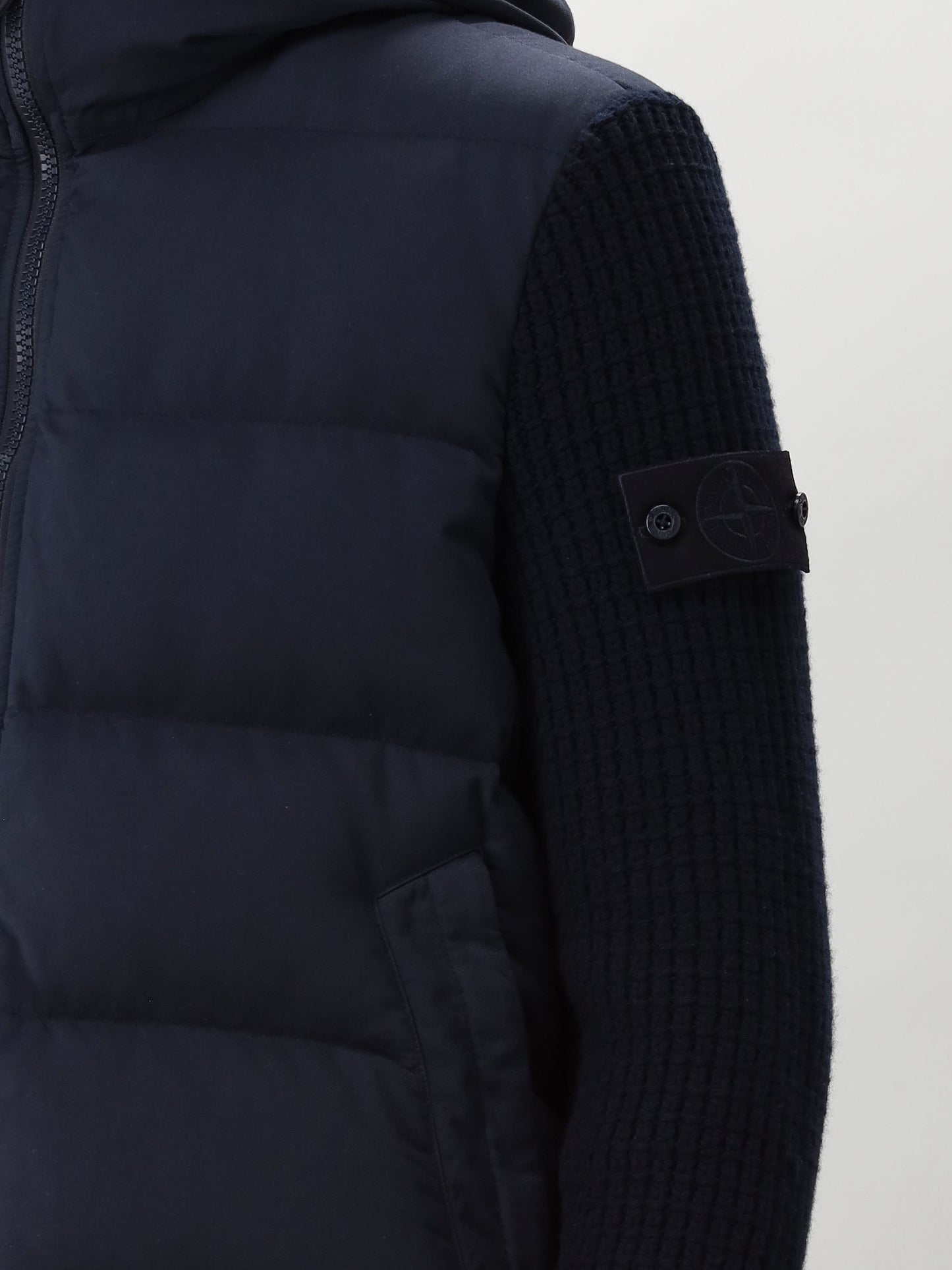 Stone Island Donsjas Blauw Ghost