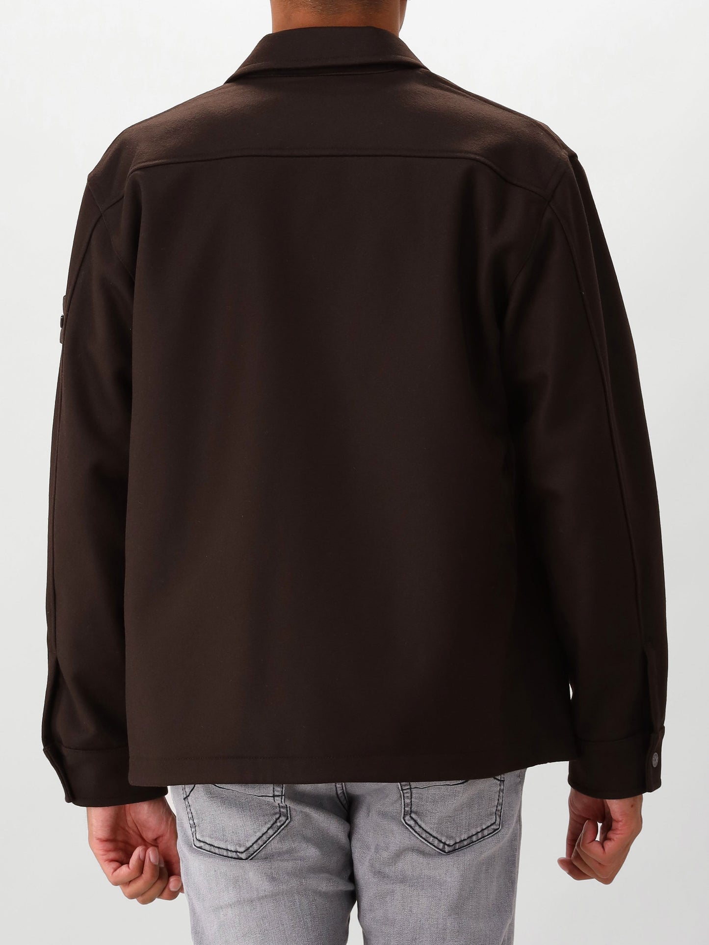 Stone Island Overshirt Bruin Ghost