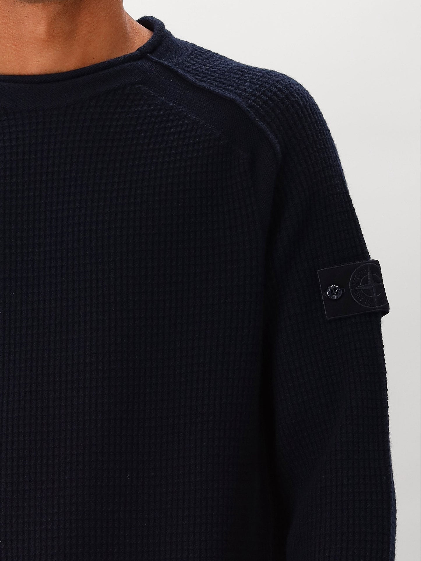 Stone Island Trui Blauw Maglia RWS Ghost
