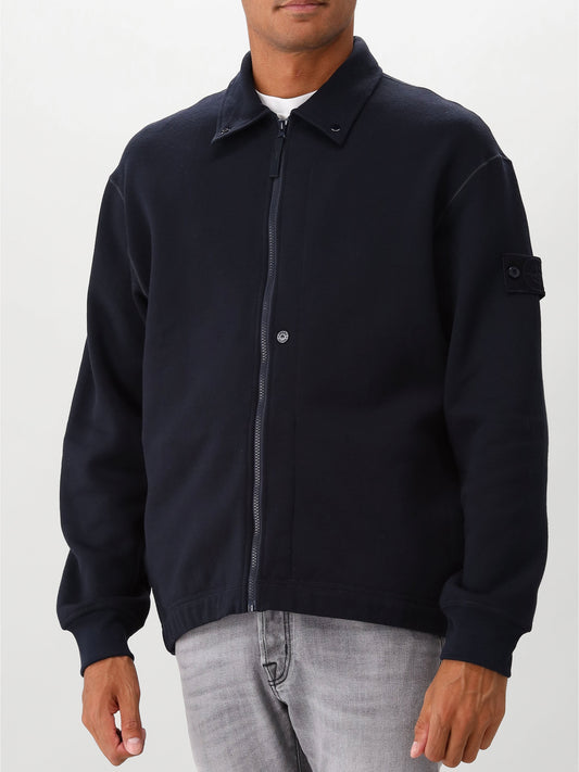 Stone Island Vest Blauw Ghost