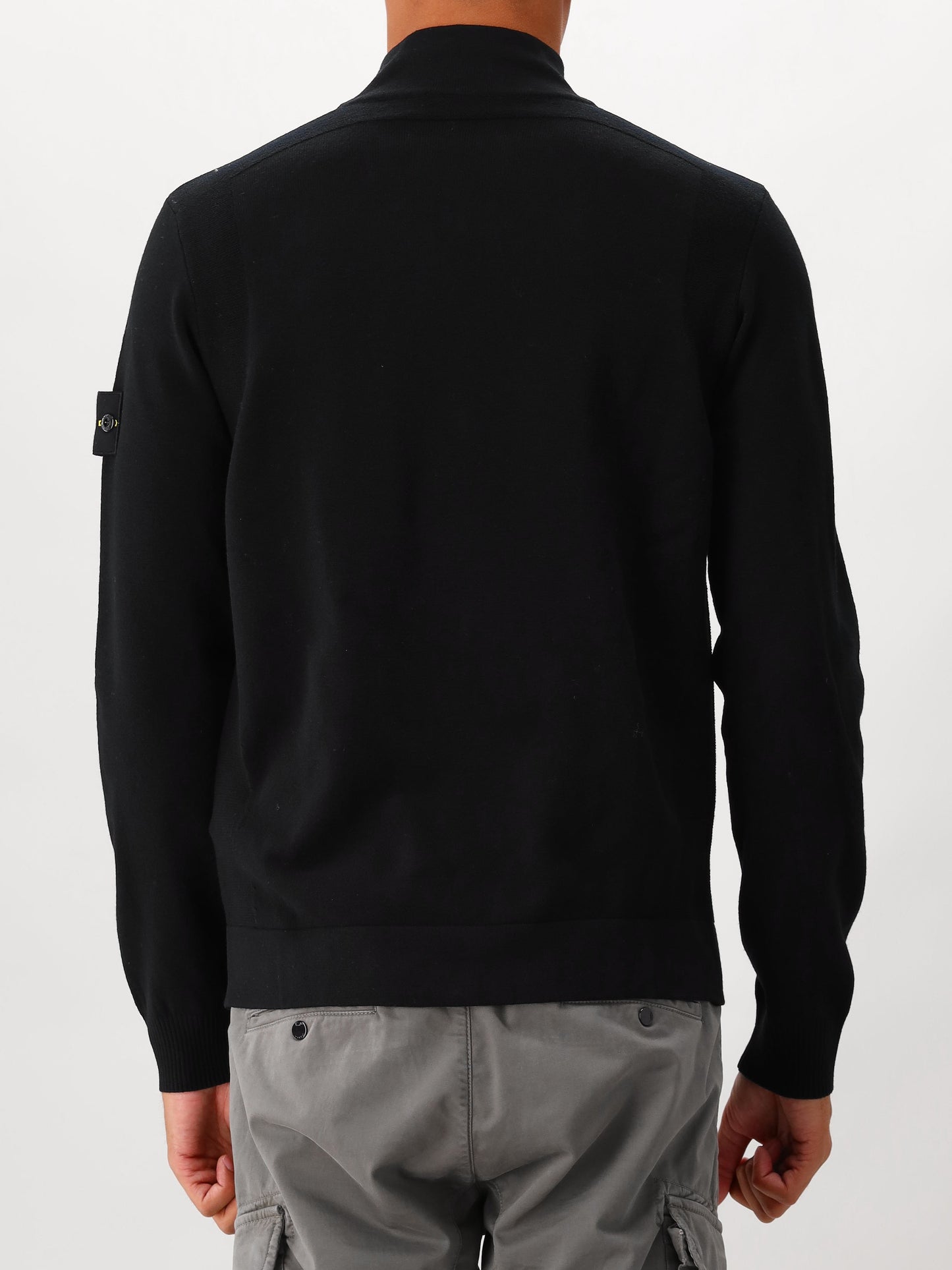 Stone Island Gebreid Vest Zwart